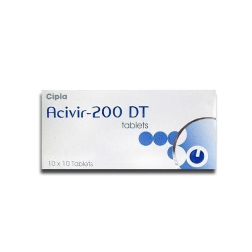 Acivir 200 mg DT | Acyclovir 200 mg DT| Buy In USA - IndianPharma - Image 2